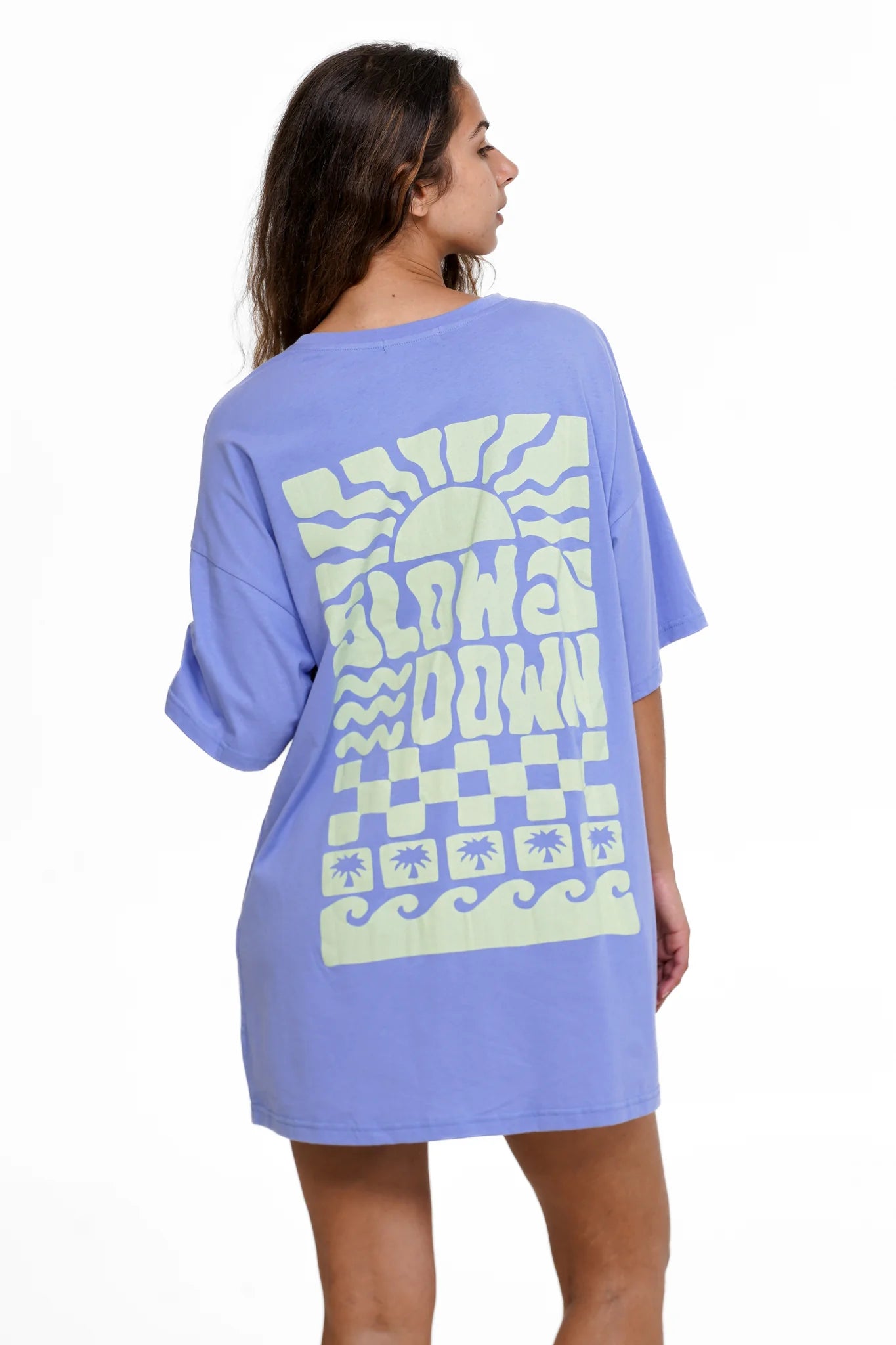 INSTRUCTIONS THE RECKLESS W SLOW DOWN TEE DRESS