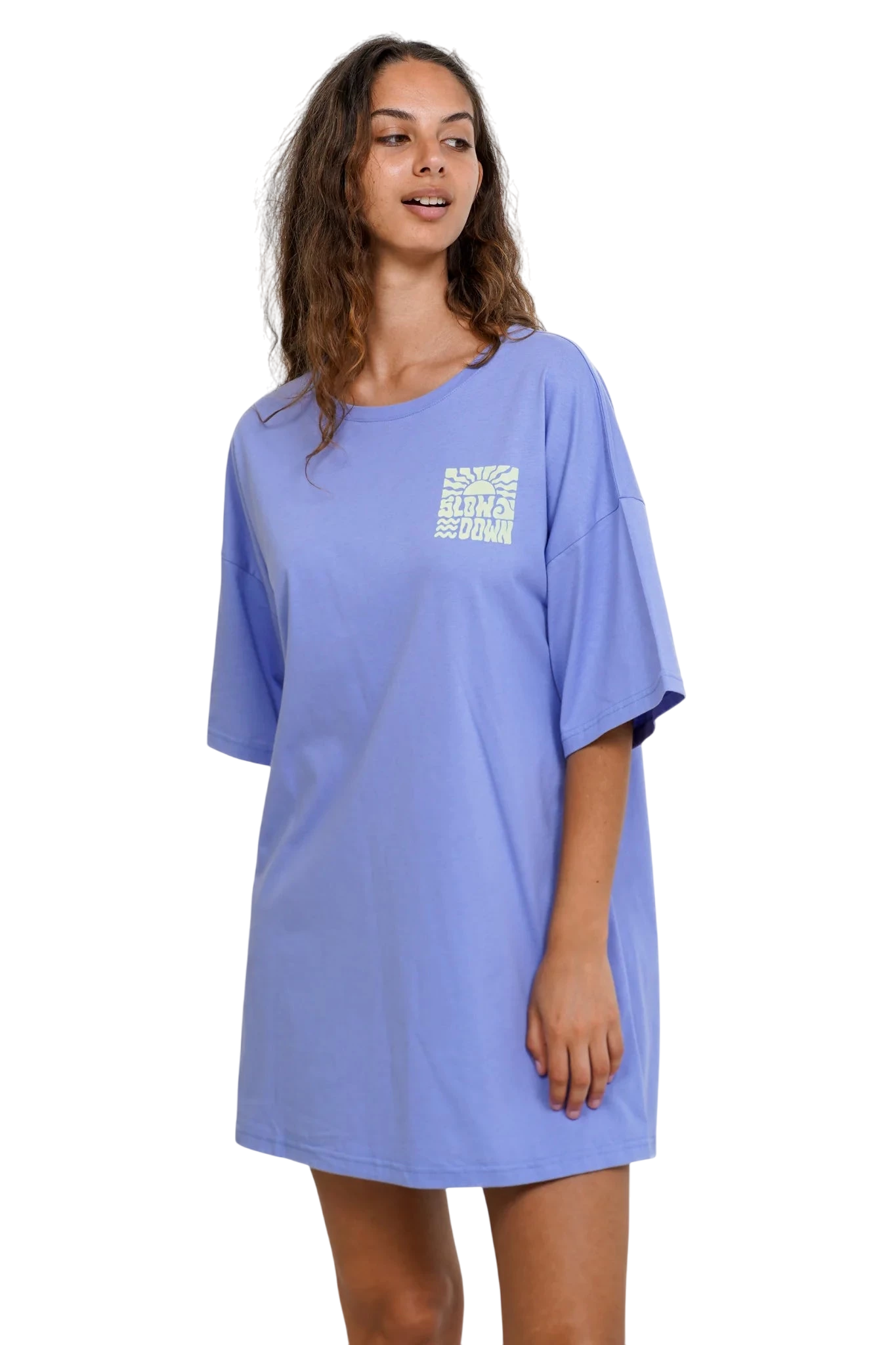 INSTRUCTIONS THE RECKLESS W SLOW DOWN TEE DRESS