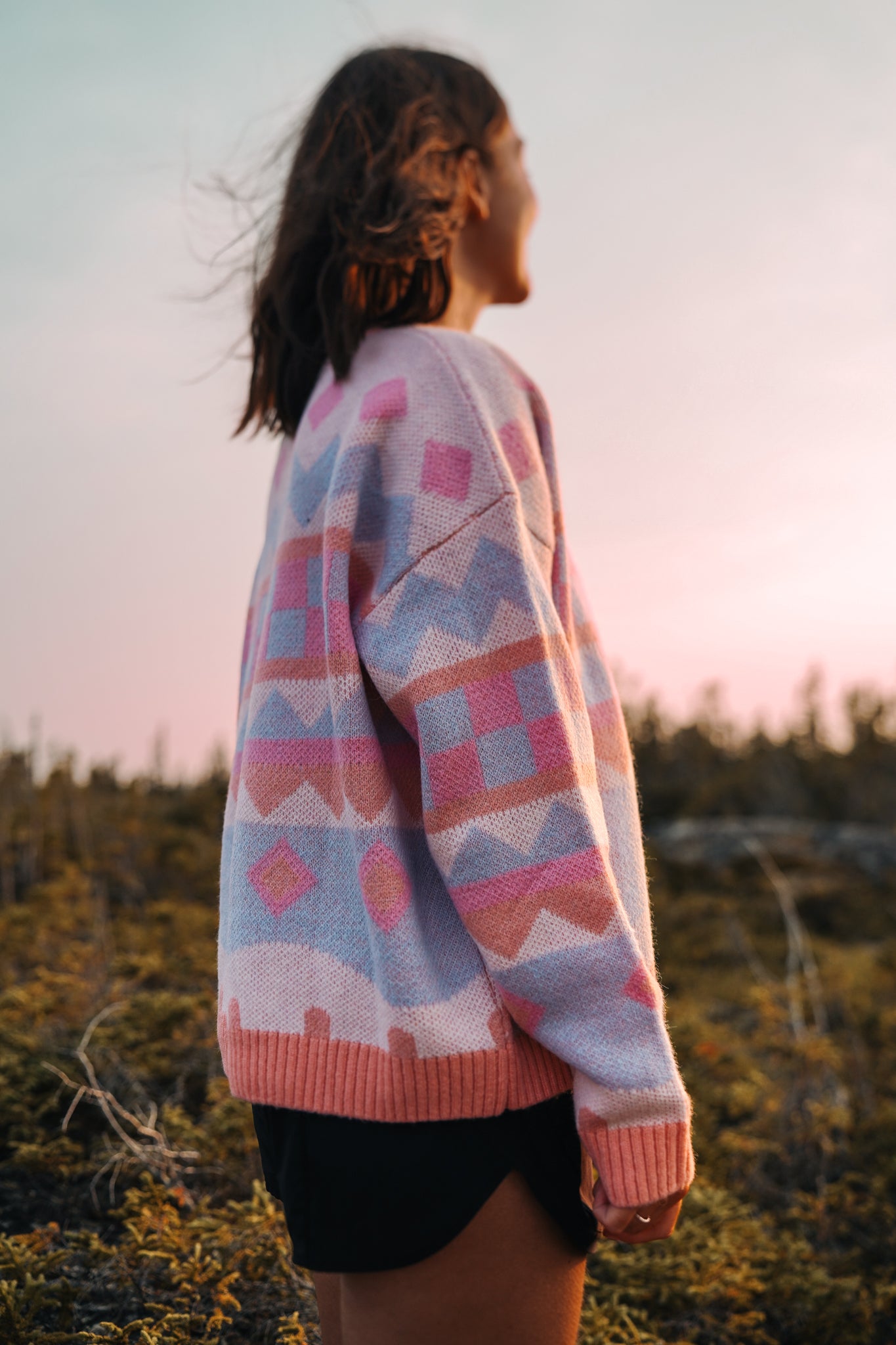 INSTRUCTIONS THE RECKLESS W SPRING SWEATER