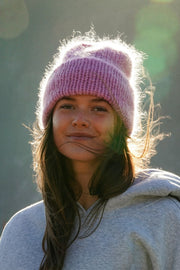 INSTRUCTIONS THE RECKLESS BLOOM MOHAIR BEANIE 