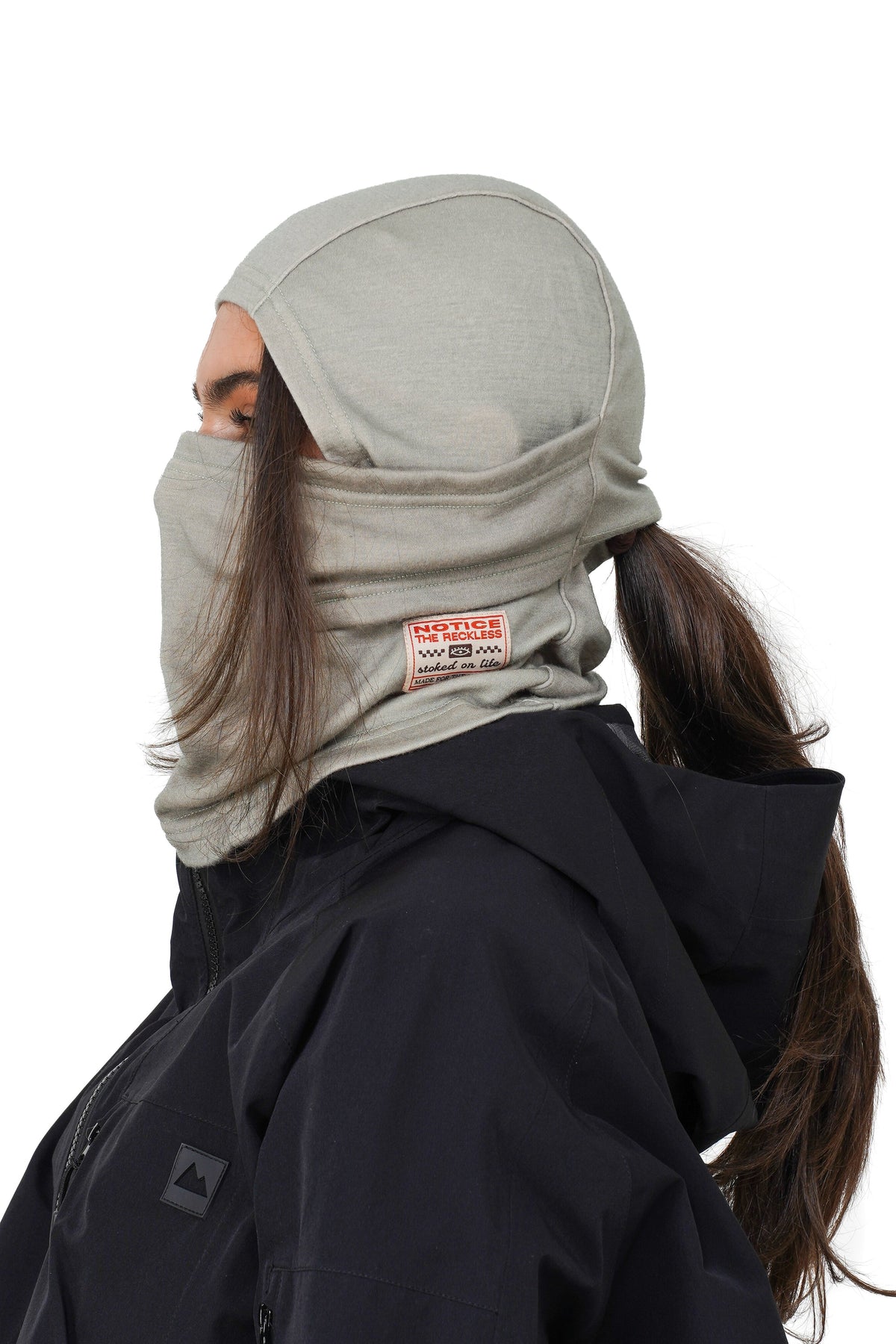 NOTICE THE RECKLESS SAGE MERINO BALACLAVA