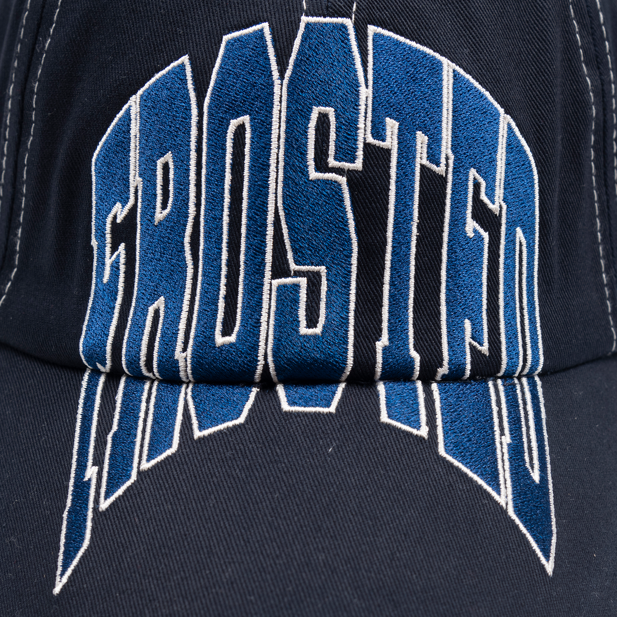 FROSTED EMBROIDERY CAP détail