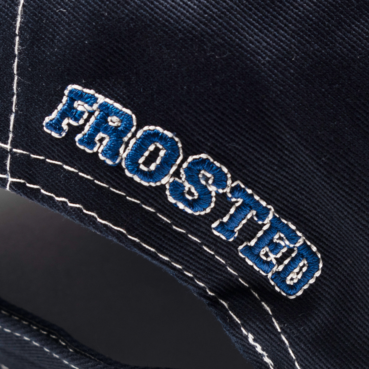 FROSTED EMBROIDERY CAP