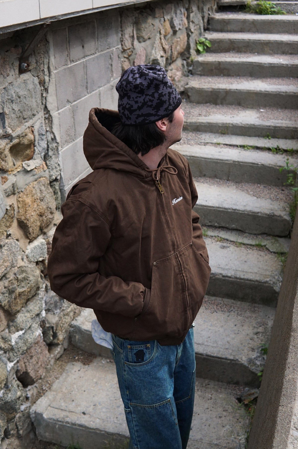 HOMIES PREMIUM HOODED WORK JACKET