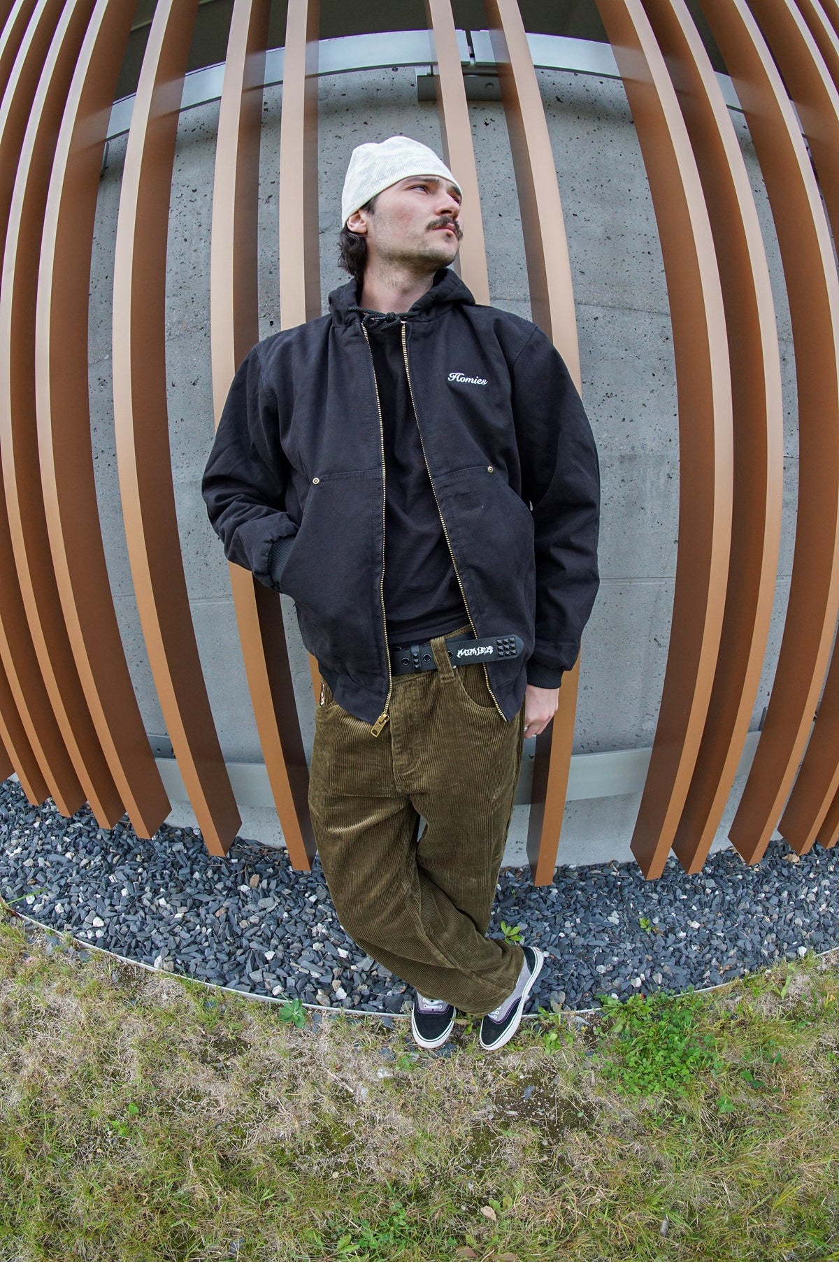 HOMIES HOODED WORK JACKET