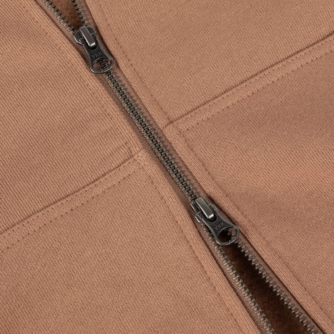 DIME CLASSIC SMALL LOGO ZIP HOODIE