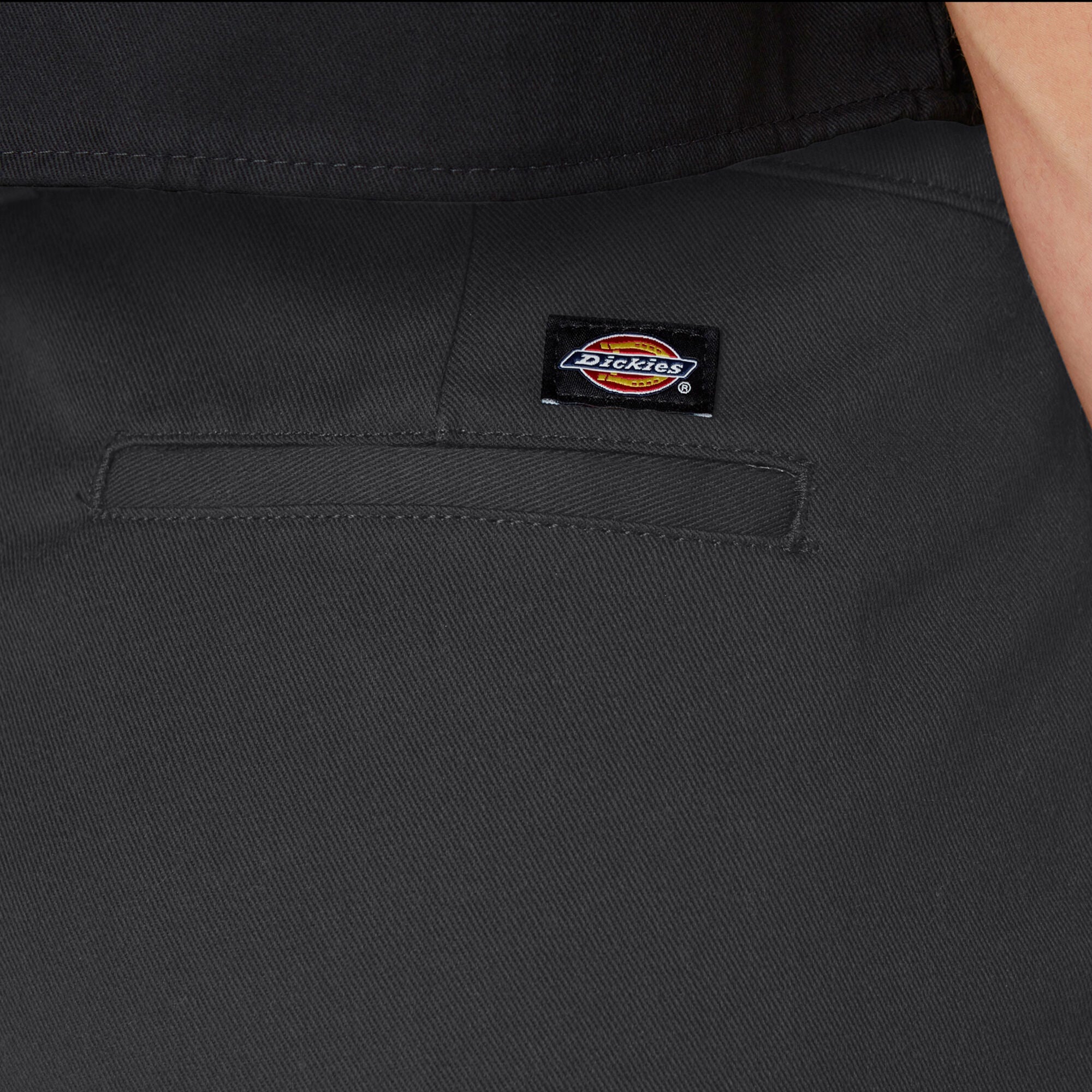 DICKIES W WIDE LEG TWILL PANT 