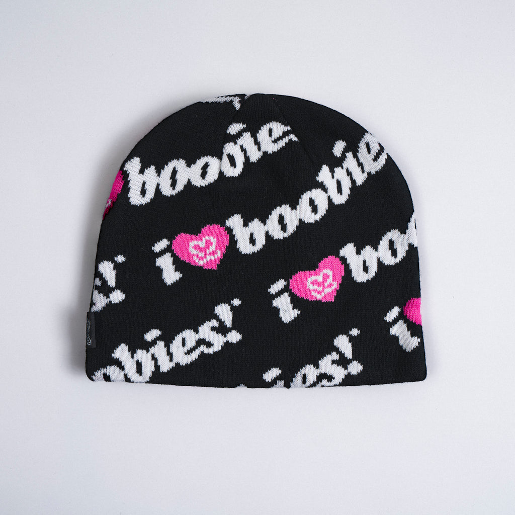 CORDUROY KEEP A BREAST BEANIE coloris Black