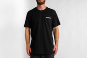 AUTUMN SOY FOLIAGE SS TEE BLACK