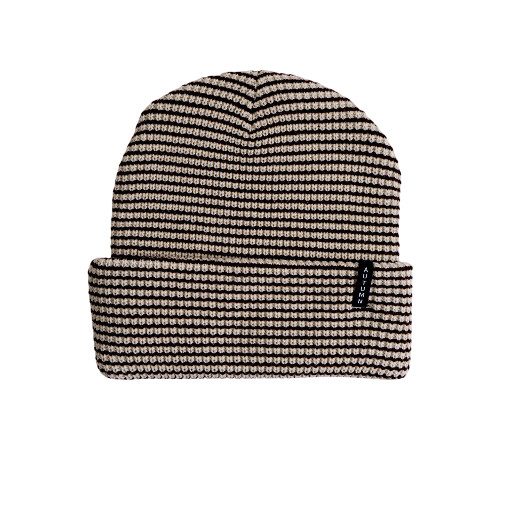 AUTUMN STRIPE BEANIE coloris Shell