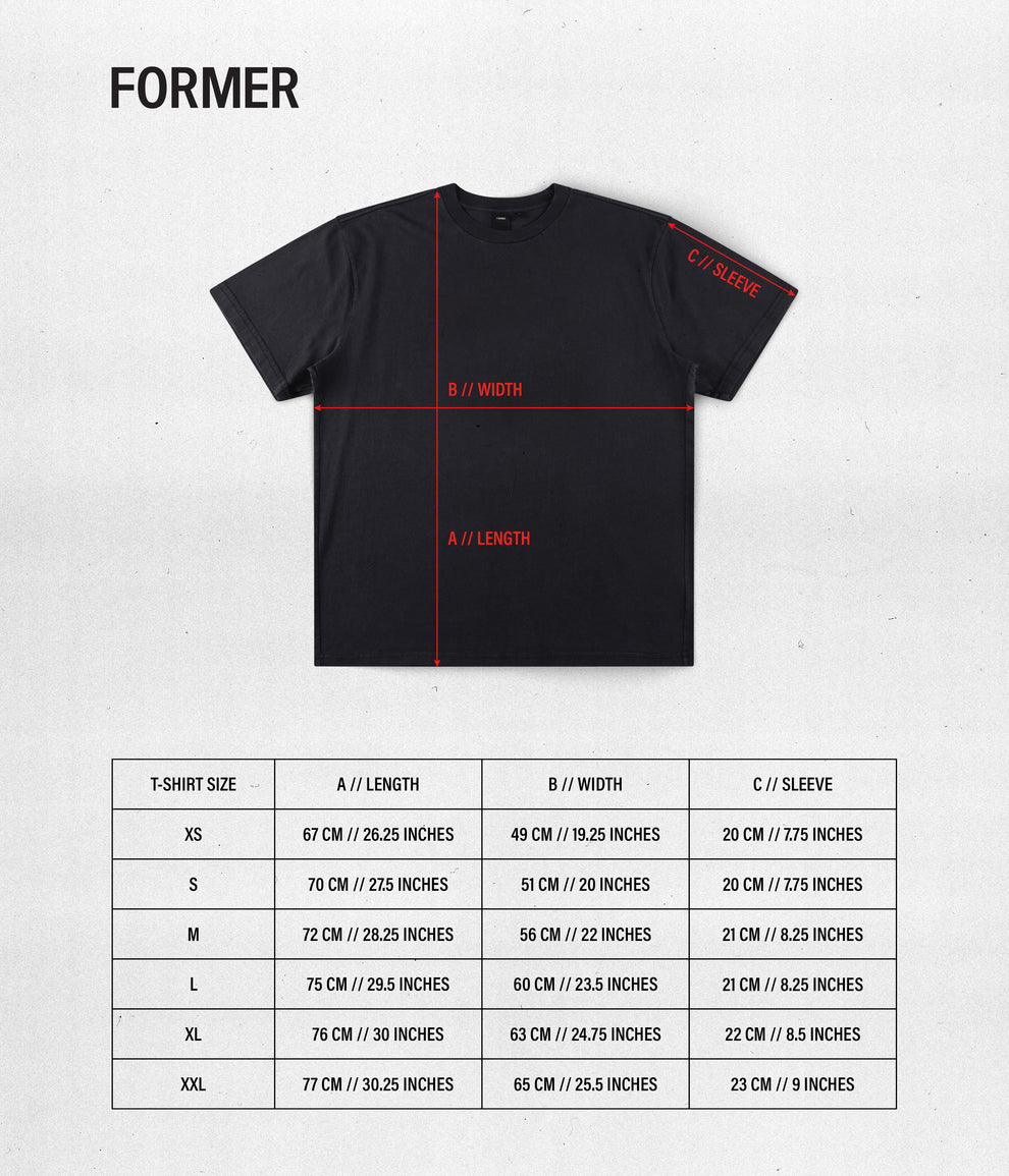 FORMER FLATLINE T-SHIRT