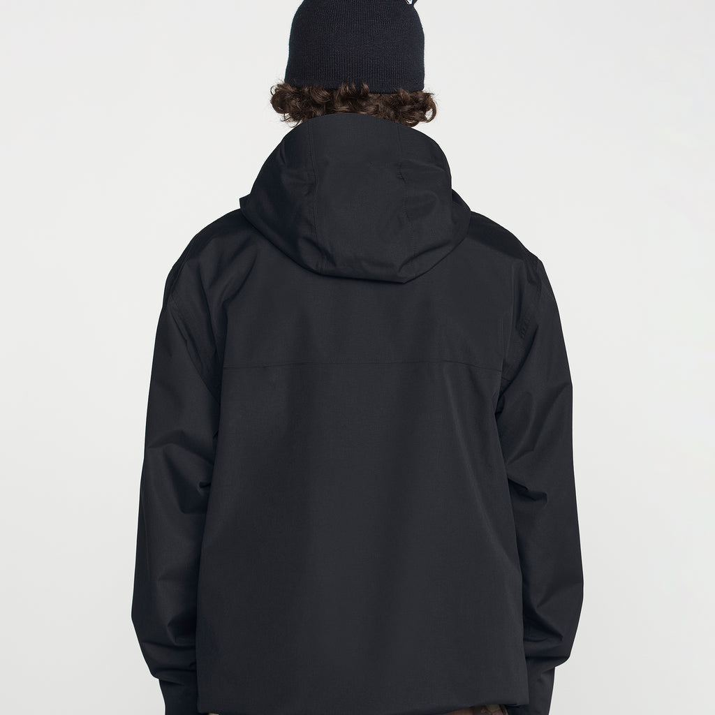 VOLCOM BuckThreeEighty Insulated Jacket Black - dos
