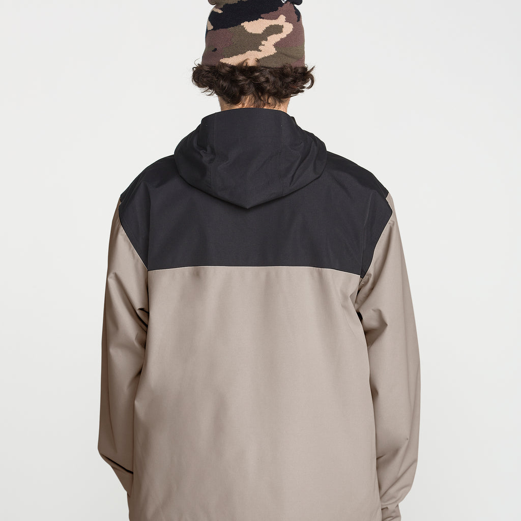 VOLCOM BuckThreeEighty Insulated Jacket Khaki - dos