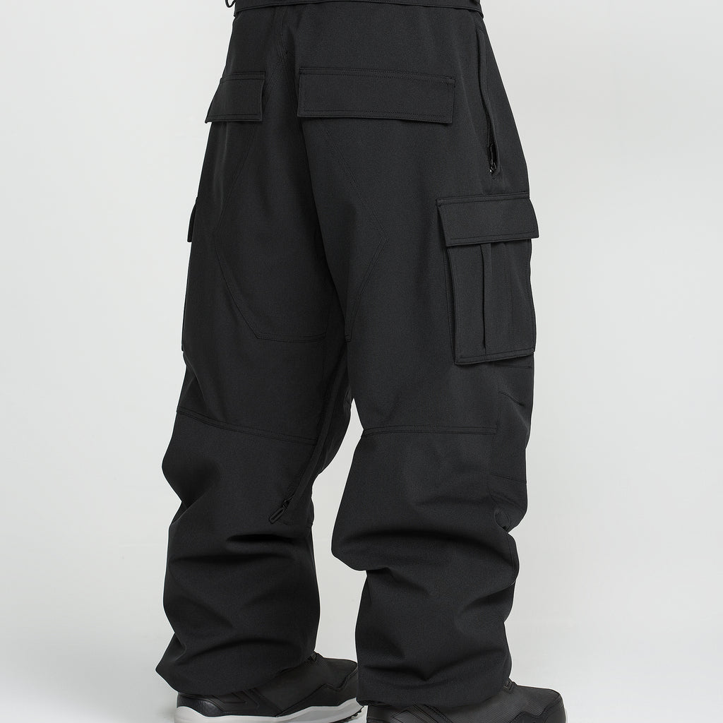 VOLCOM Nwrk 20K Baggy Pants Black - détail