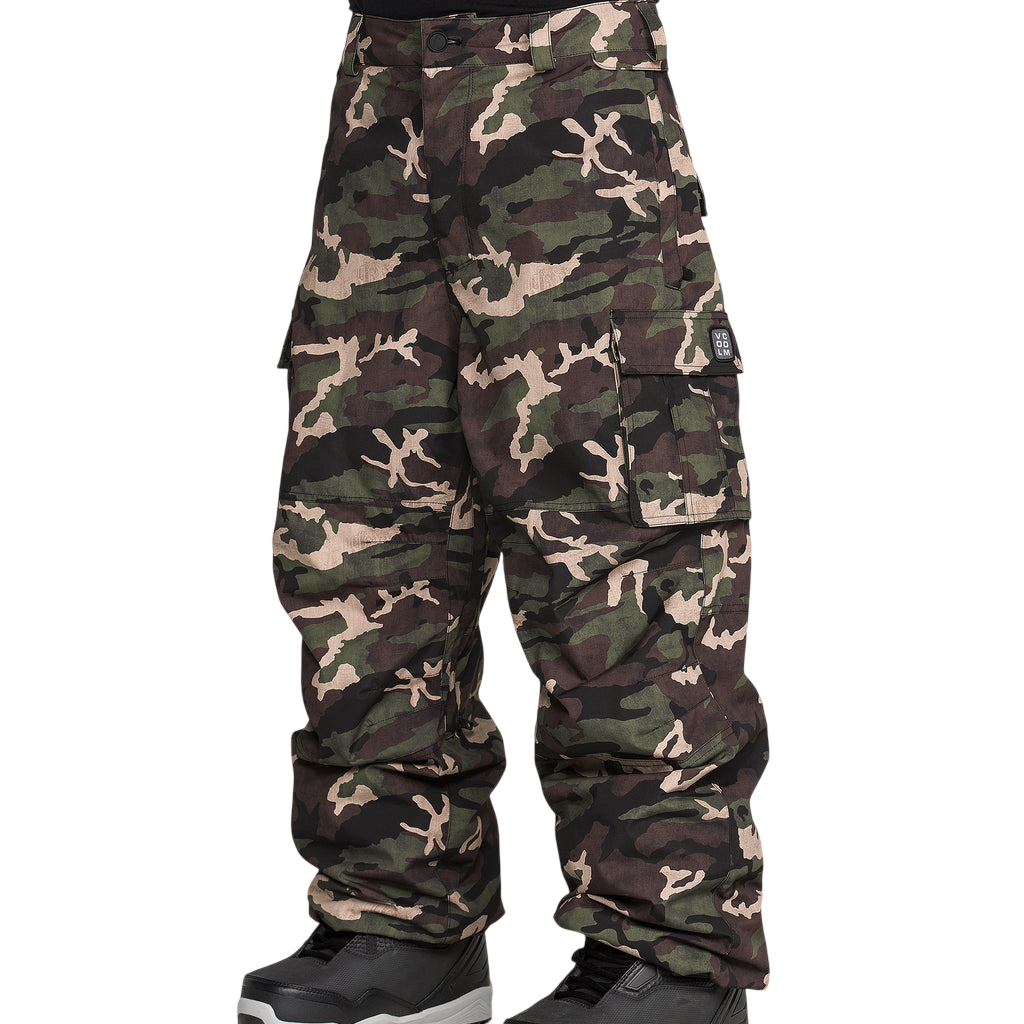 VOLCOM Nwrk 20K Baggy Pants Camouflage