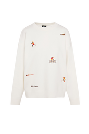 GIRL CRUSH W SWEATER - LES KUDOS - CREW NECK KNIT 