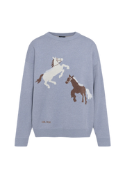 GIRL CRUSH W SWEATER - RIDE OR DIE - CREW NECK KNIT 