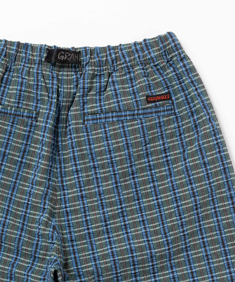 GRAMICCI O.G. G-SHORT SEERSUCKER PLAID