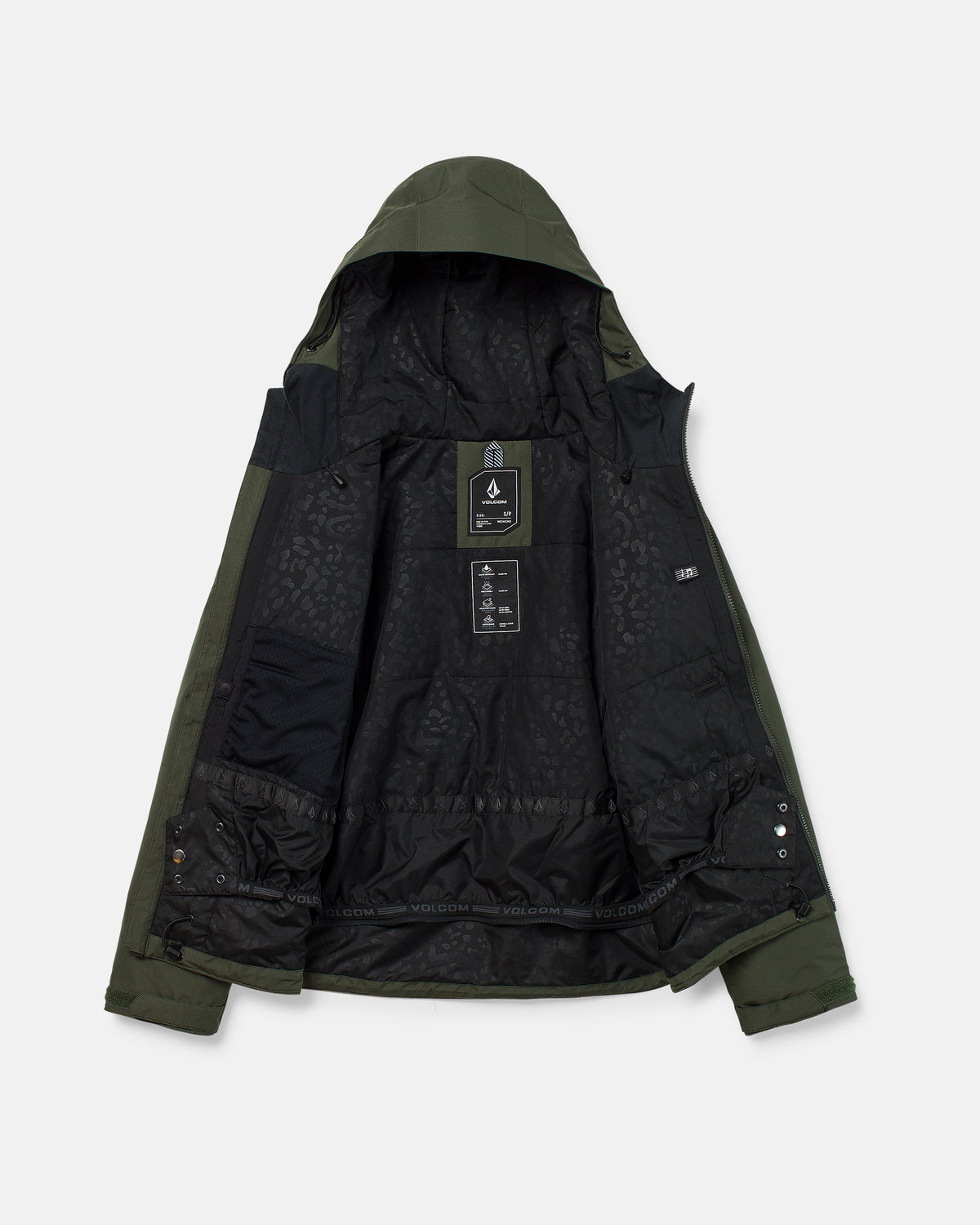 VOLCOM W STEELE INSULATED JACKET intérieur
