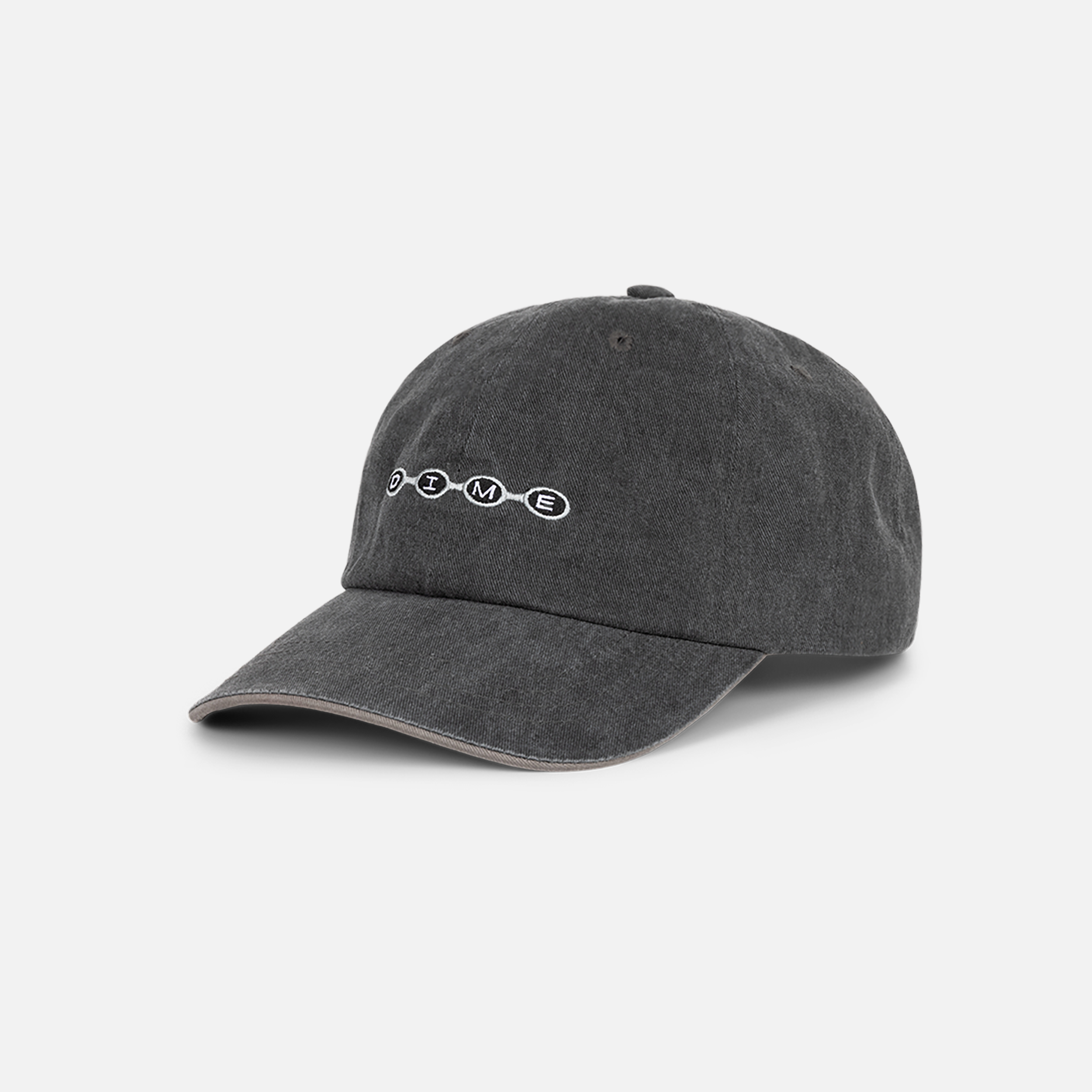 DIME SPACE LOW PRO CAP BLACK WASHED