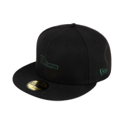DIME Classic New Era Cap Black — flat
