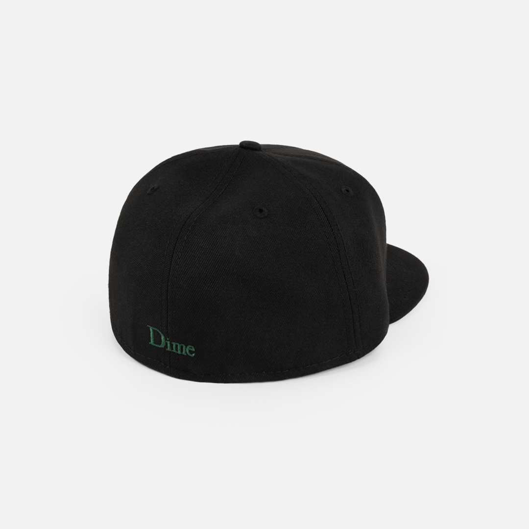 DIME Classic New Era Cap Black — flat 2