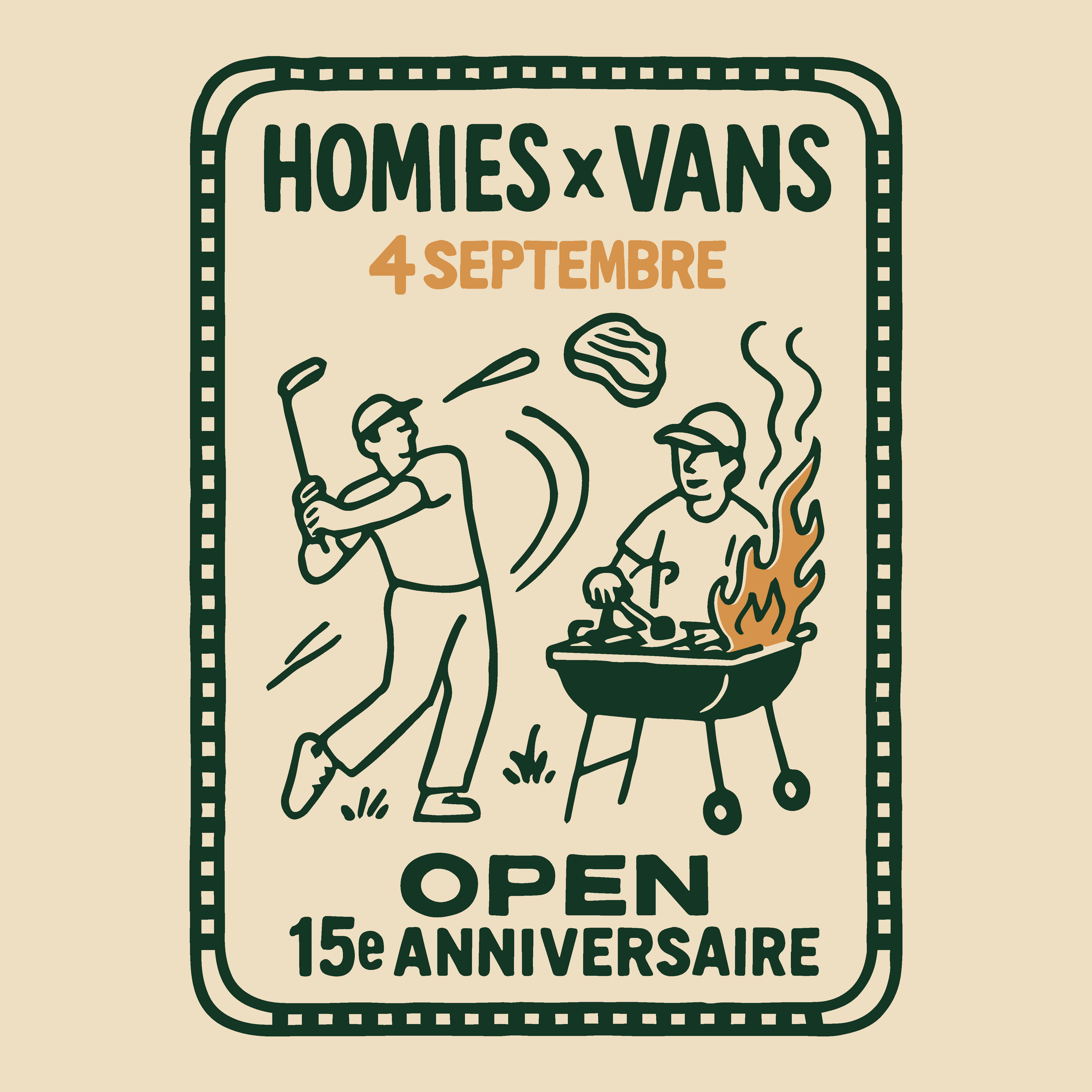 HOMIES X VANS OPEN : 15E ANNIVERSAIRE