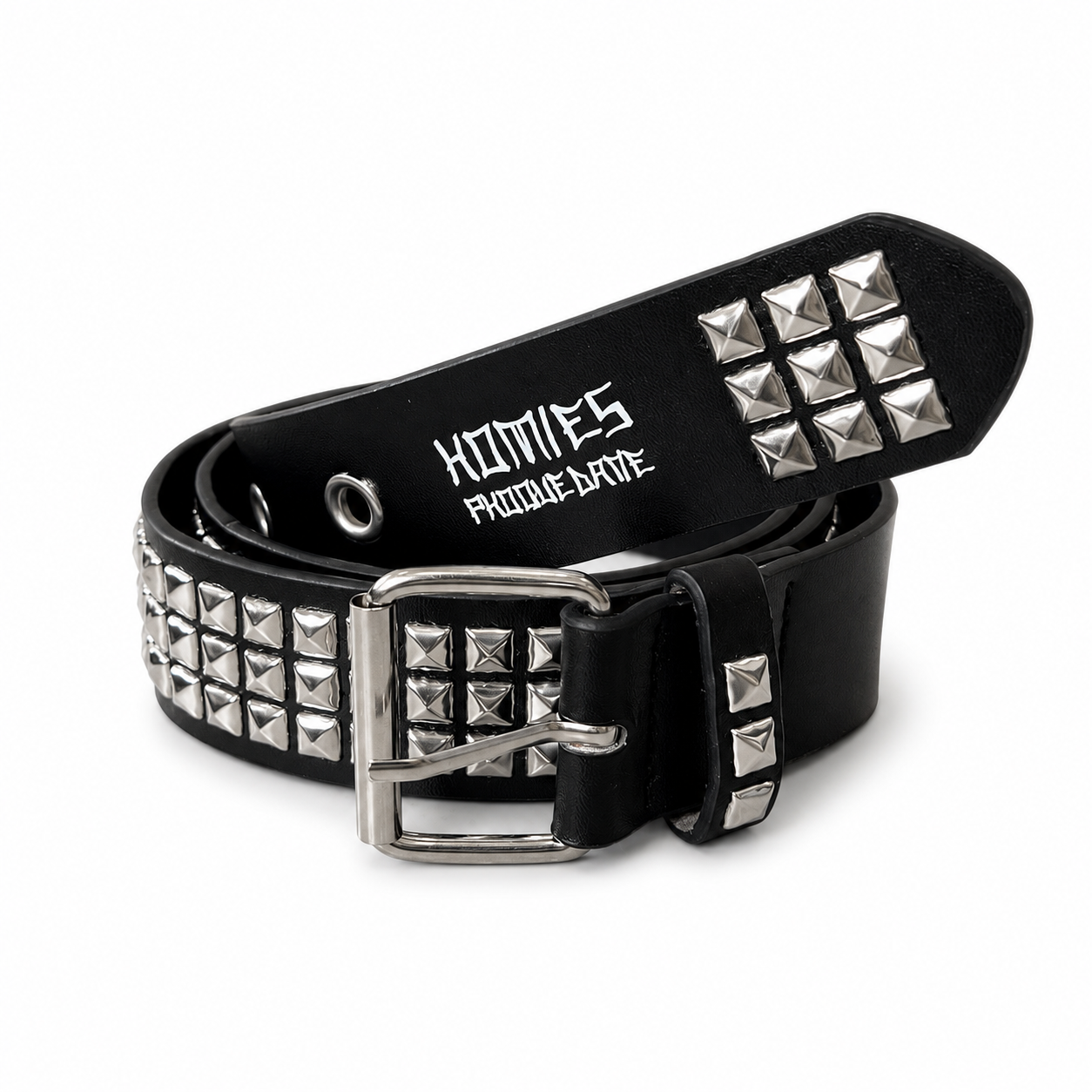 HOMIES PHOQUE DATTE STUDS BELT