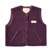 HOMIES W TEDDY SLEEVELESS JACKET