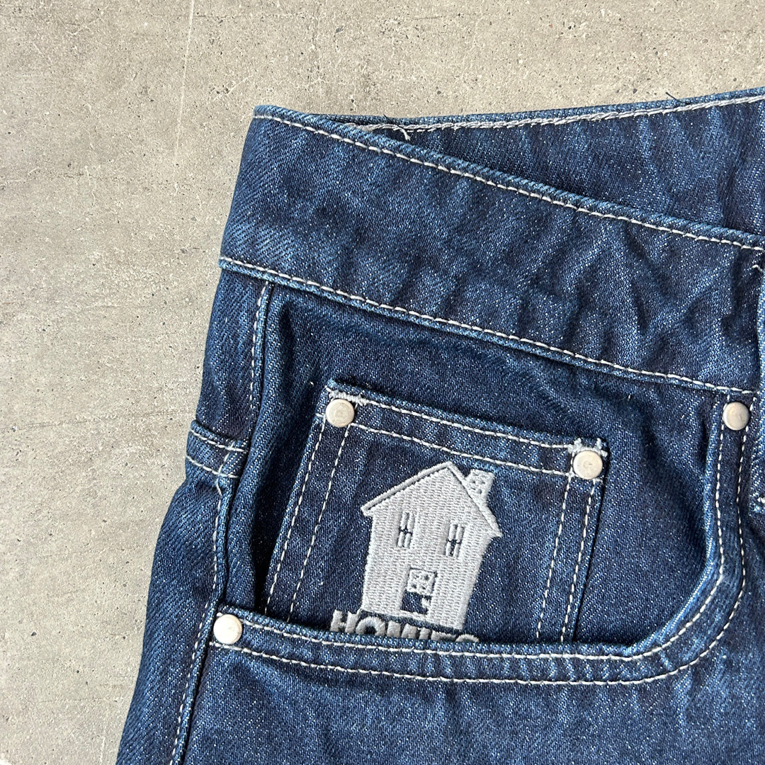 HOMIES SUPER BAGGY JEANS SHORTS