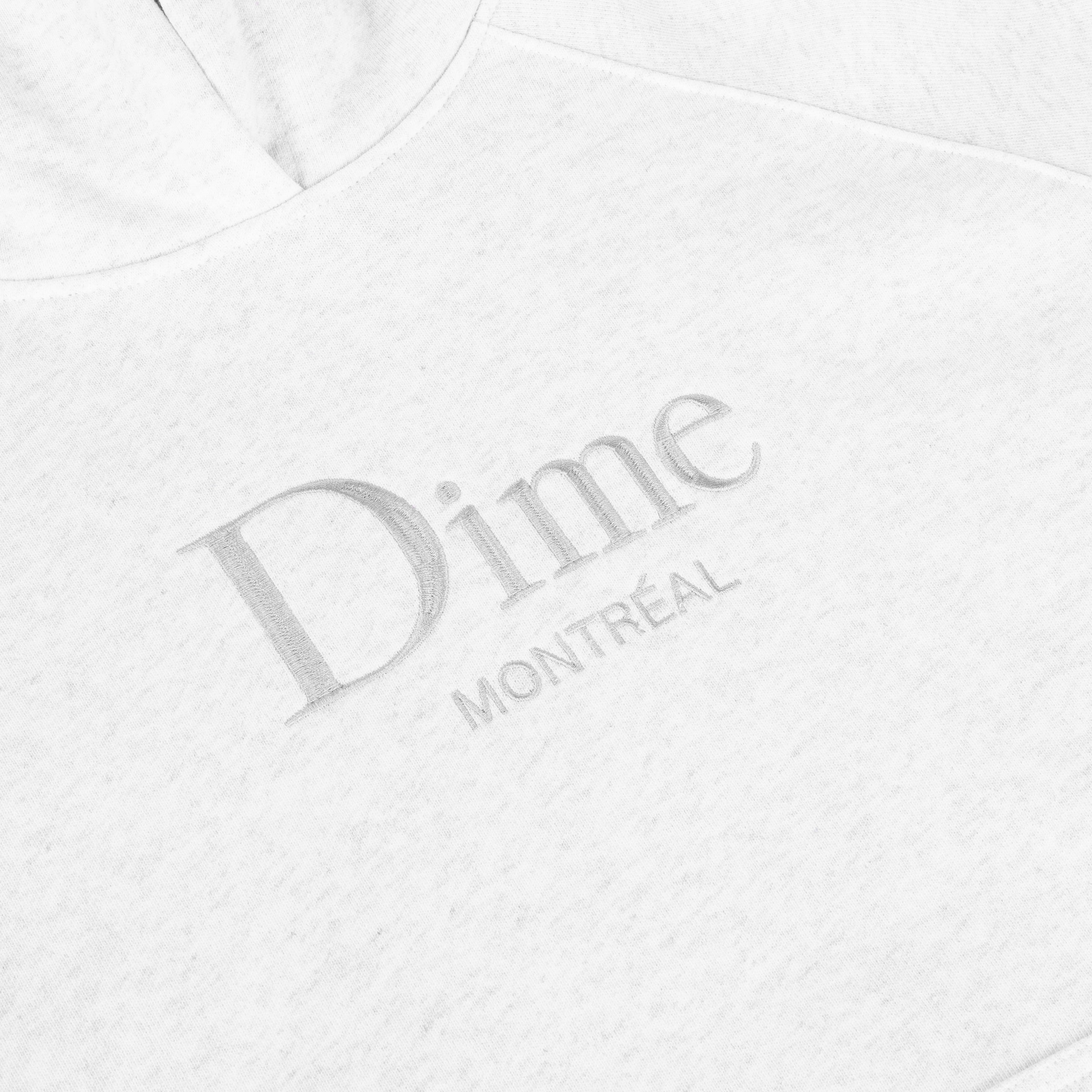 DIME CLASSIC MTL HOODIE ASH - détail