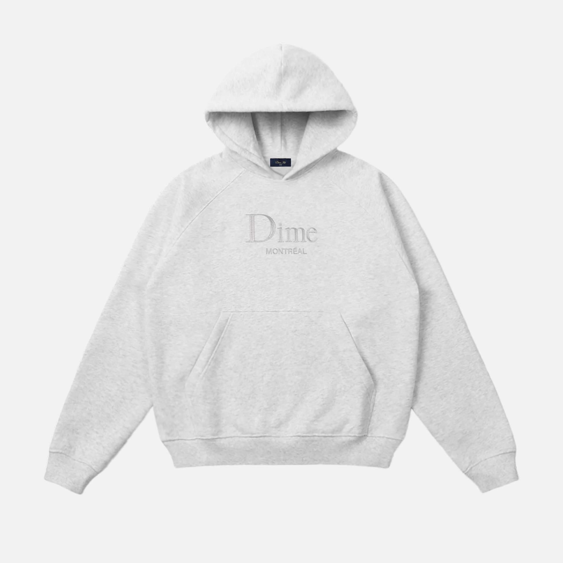 DIME CLASSIC MTL HOODIE ASH