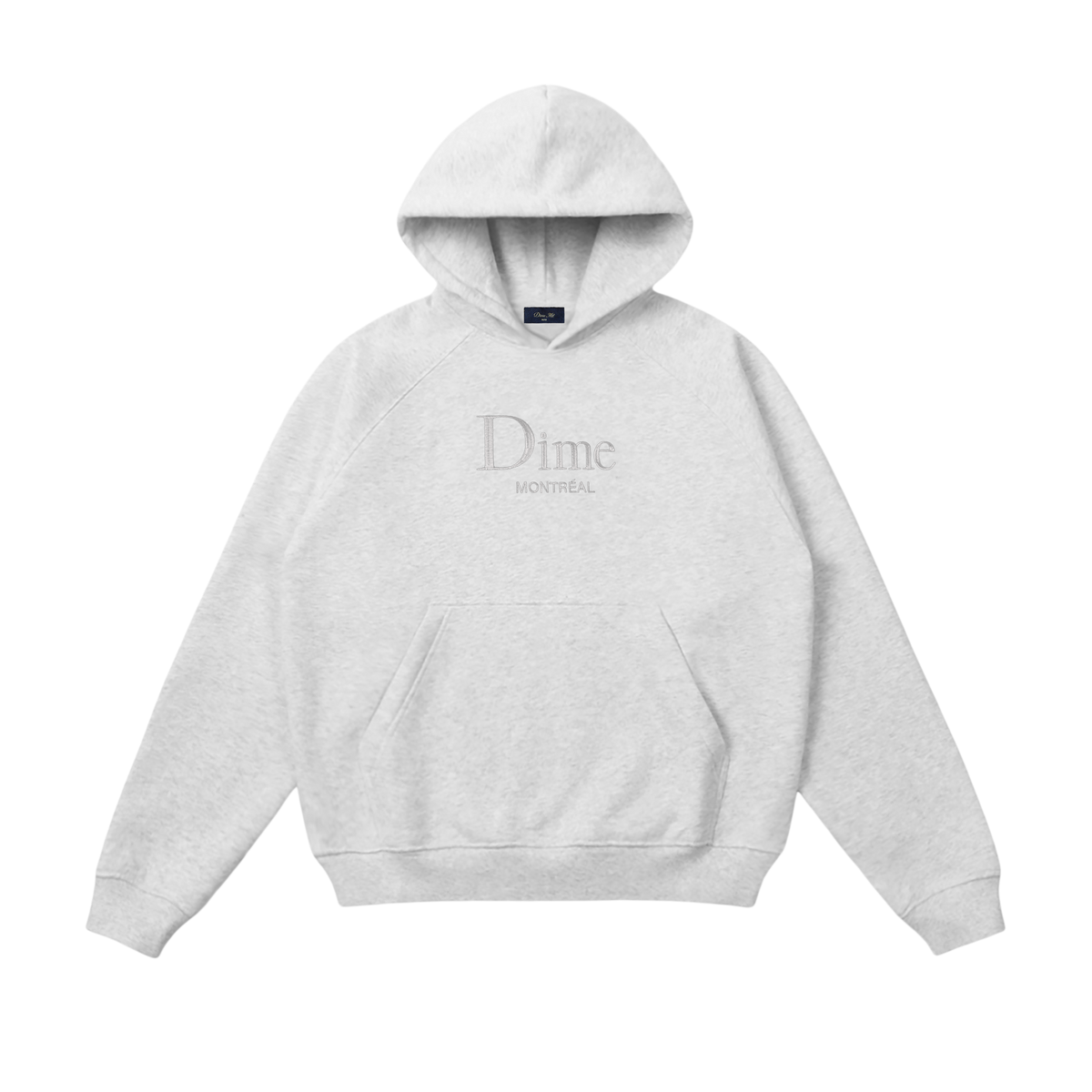 DIME CLASSIC MTL HOODIE ASH