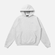 Dime Cursive Small Logo Hoodie Cendré - Photo flat