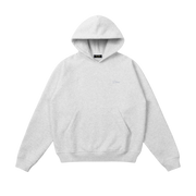 Dime Cursive Small Logo Hoodie Cendré - Photo flat