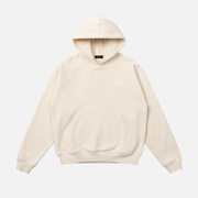 DIME Classic Small Logo Hoodie Fog — flat