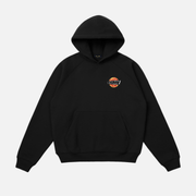 DIME Much Hoodie Black — flat