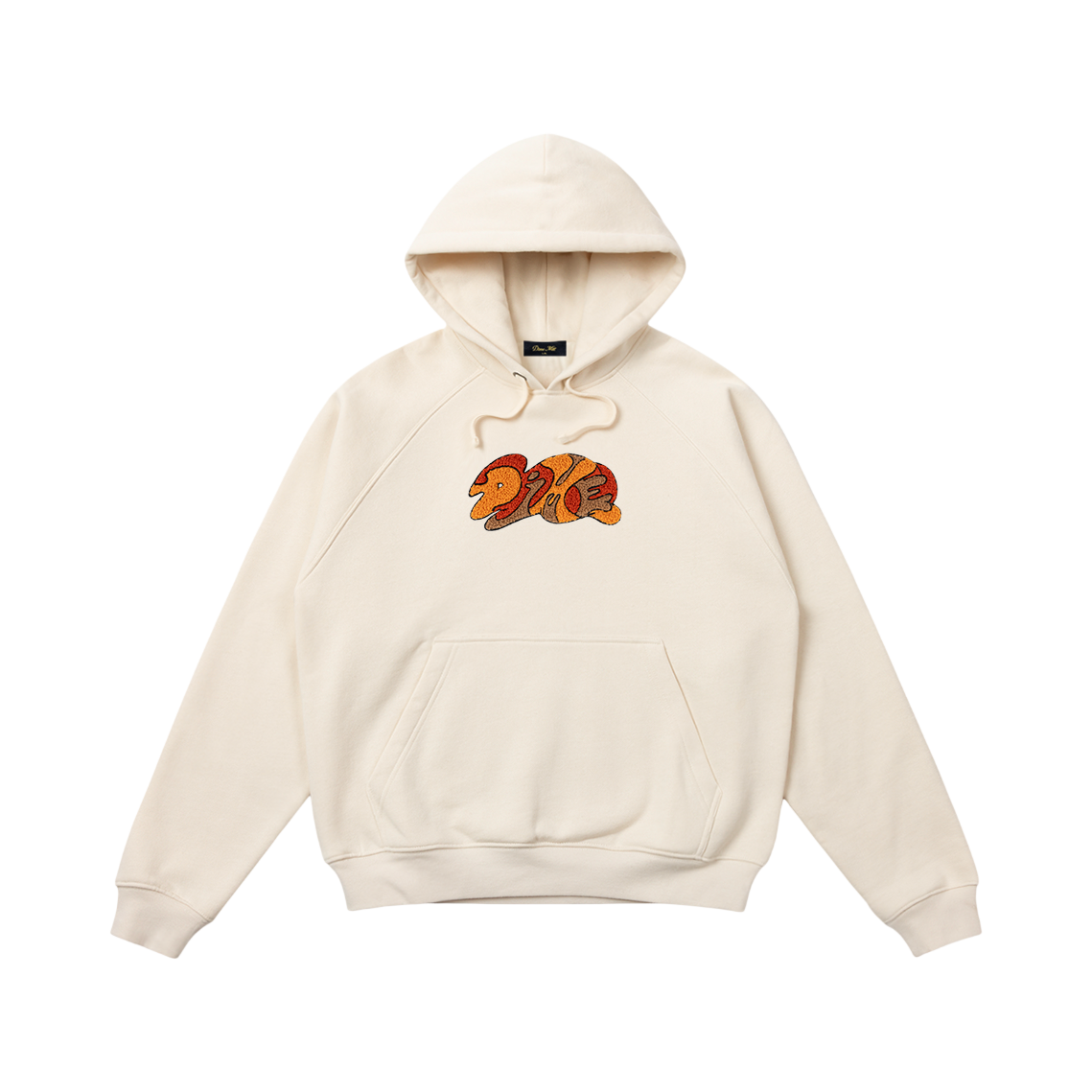 DIME Mural Hoodie Fog — flat
