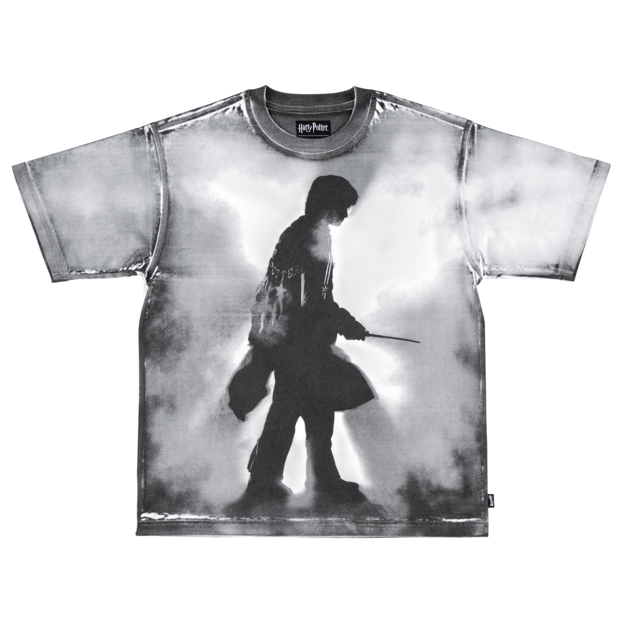 WELCOME SHADOW ALL-OVER-PRINT KNIT TEE