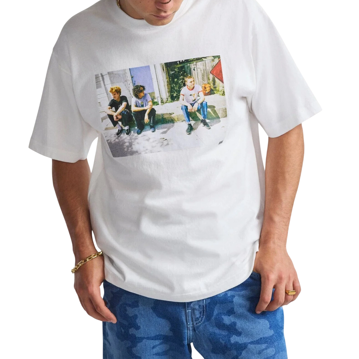 VANS SKATE ATIBA HAZE CURB CREW SS TEE