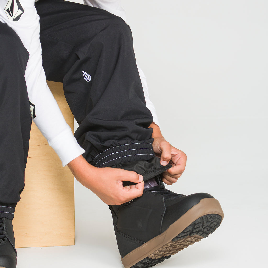 VOLCOM Youth Chaos Insulated Pant Black - guêtre de botte