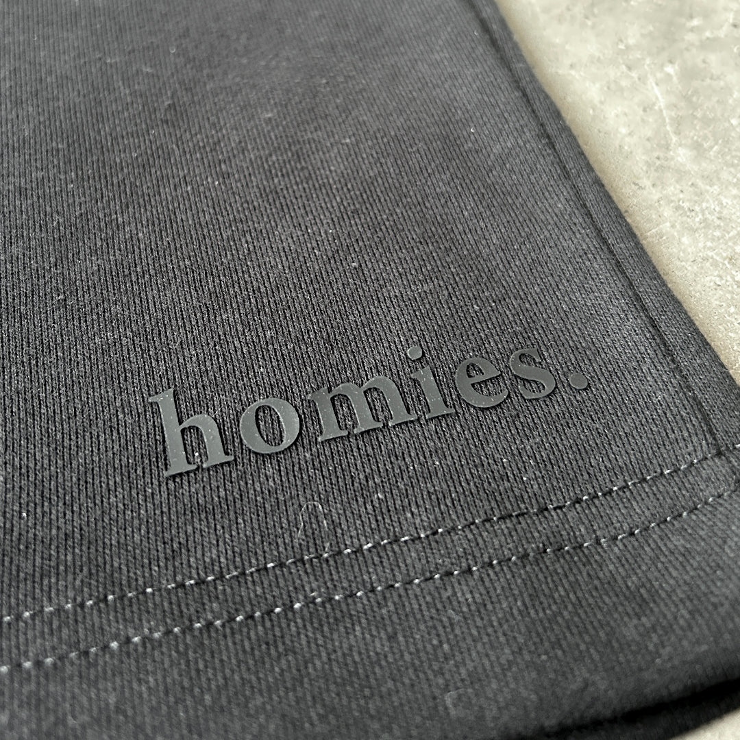 HOMIES SERIF SWEAT SHORTS