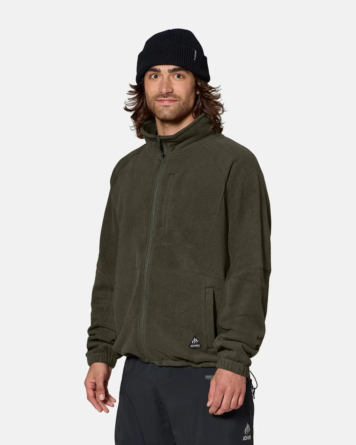 JONES BASE CAMP FLEECE MIDNIGHT GREEN