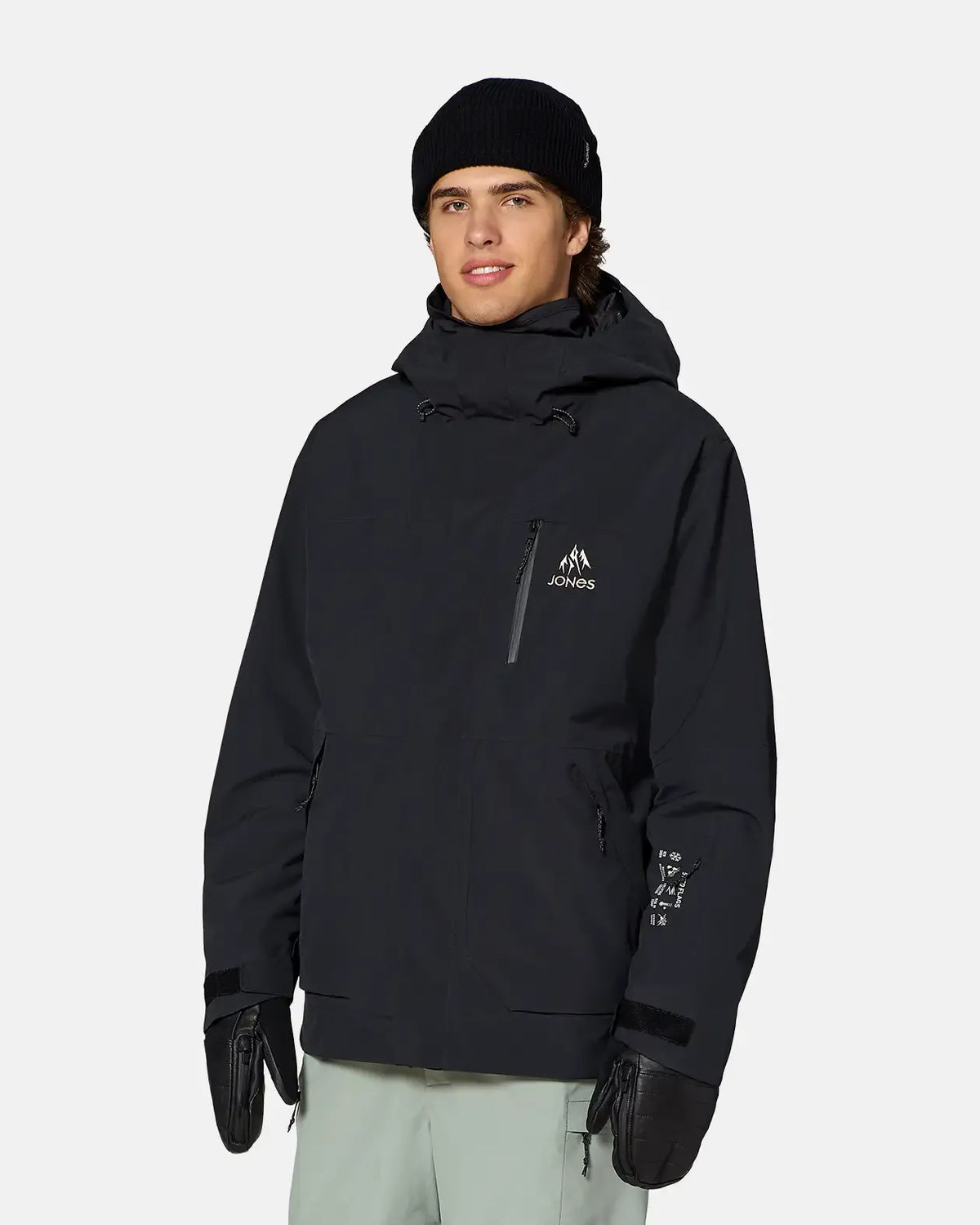 JONES MTN SURF INSULATED JACKET STEALTH BLACK