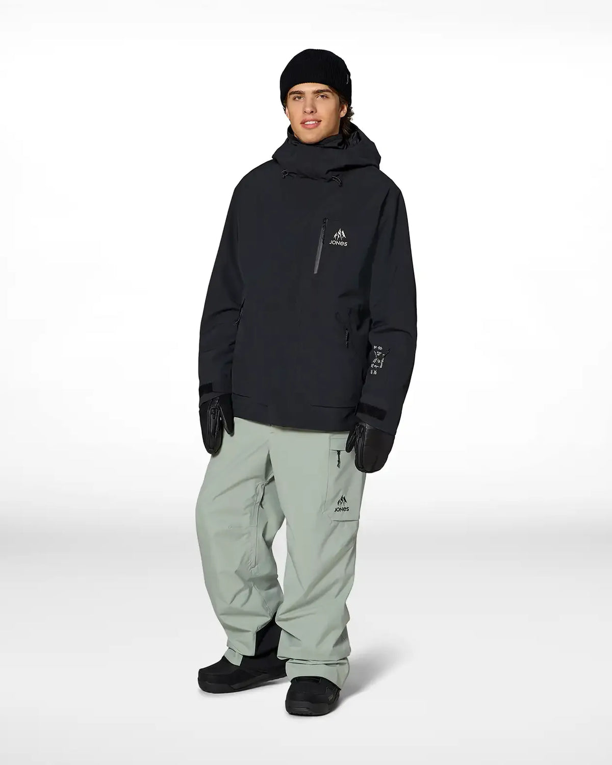 JONES MTN SURF INSULATED JACKET STEALTH BLACK