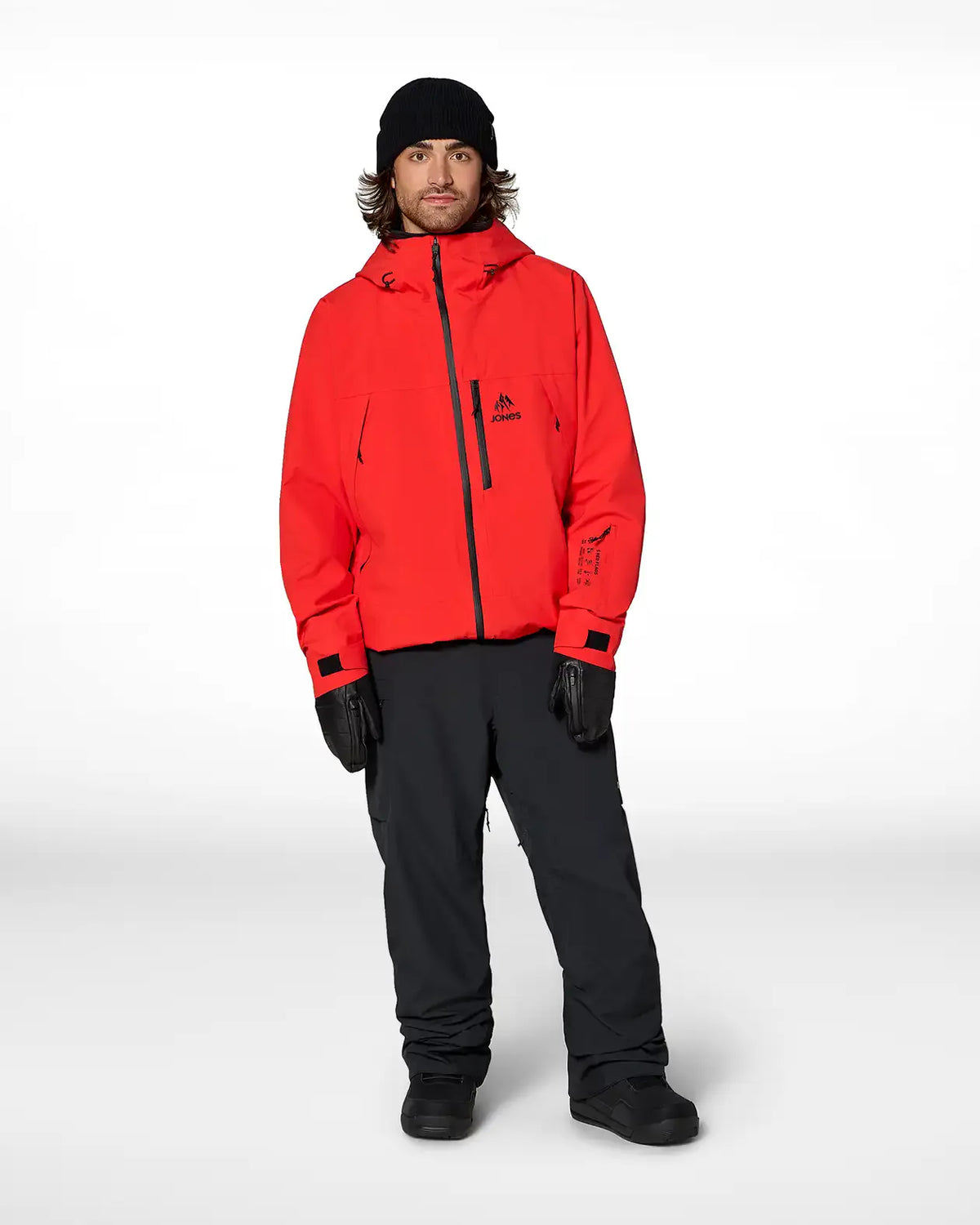 JONES MTN SURF JACKET LAVA RED