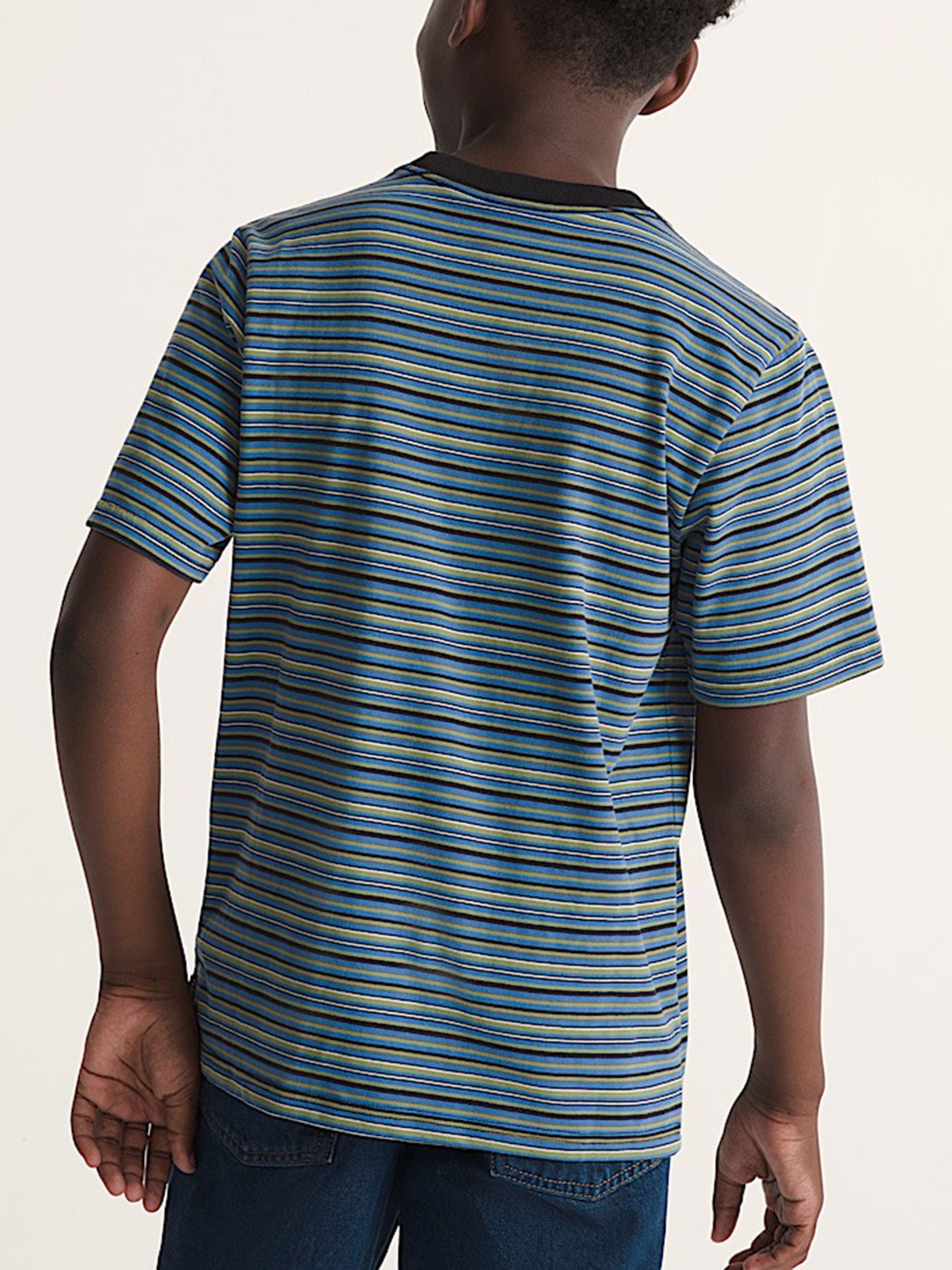 VANS Y CAMERON STRIPE SS KNIT
