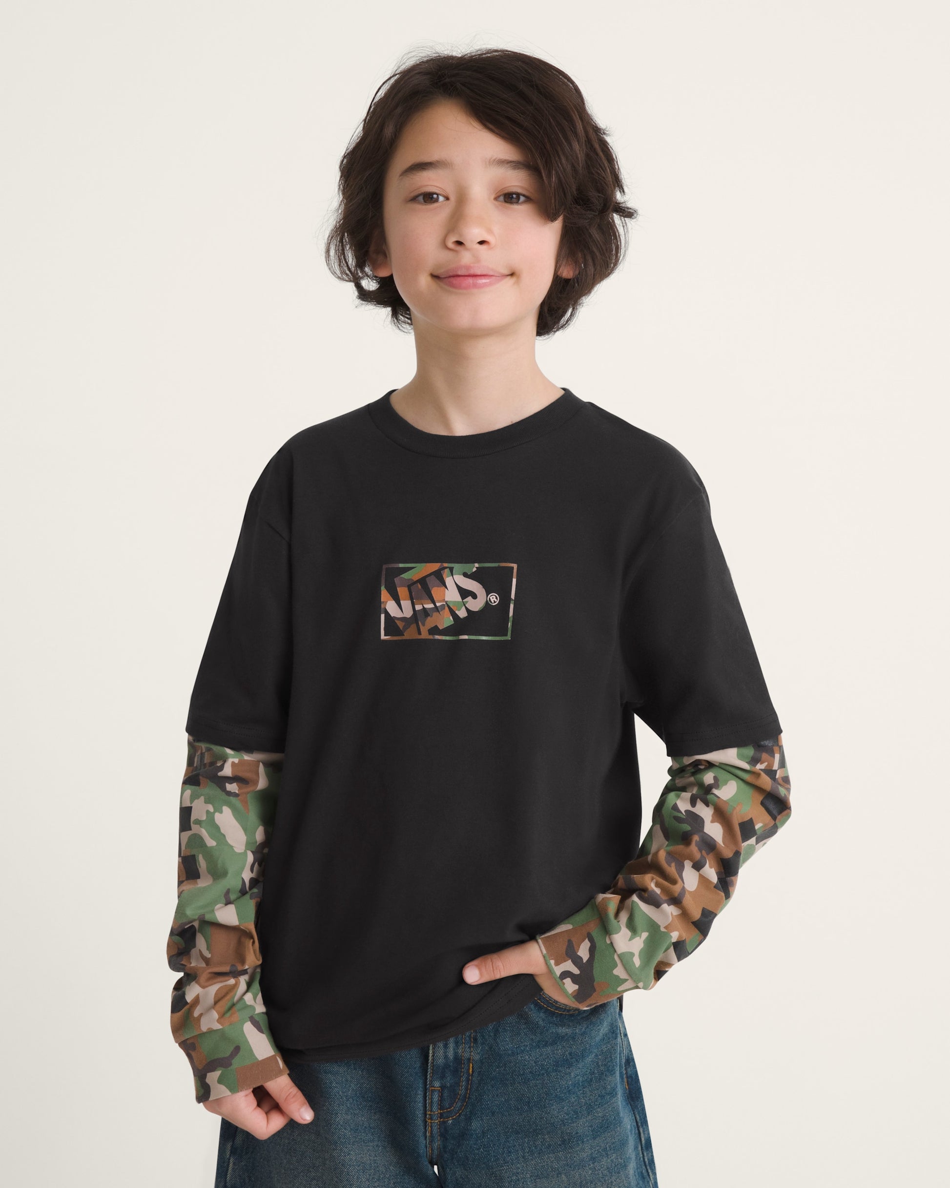 VANS Y Camo Twofer - Black - vue alternative 2
