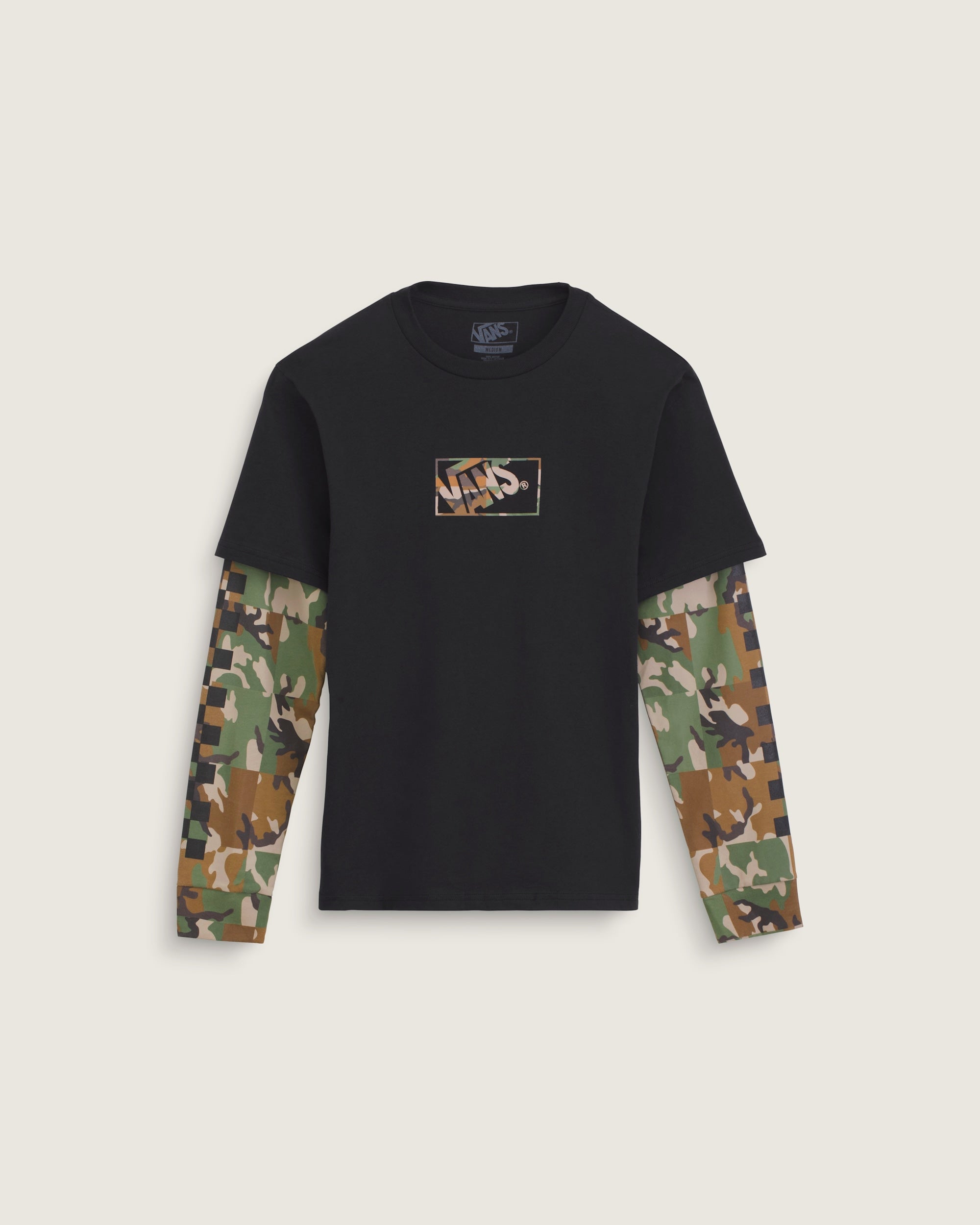 VANS Y Camo Twofer - Black - vue principale