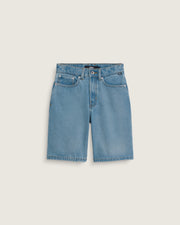 VANS Y CHECK 5 BAGGY DENIM SHORT - Stonewash Blue